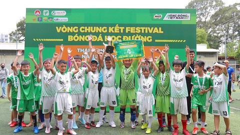 Xác định các thứ hạng chung cuộc tại Festival bóng đá học đường TP.HCM